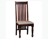Durban Sheesham Wood Dining Chair Set of Two - Dining Set - Furniselan - Maple-Finish