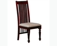 Durban Sheesham Wood Dining Chair Set of Two - Dining Set - Furniselan - Rosewood-Fine-Finish