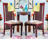 Durban Sheesham Wood Dining Chair Set of Two