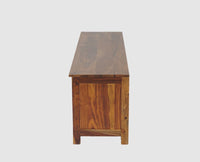 Fly Sheesham Wood Three Drawer TV Cabinet - Tv Cabinet - Furniselan - Teak-Finish