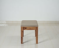 Frankfurt Sheesham Wood 1 Seater Dining Bench for Living Room Dining Room - Bench - Furniselan - Rustic-Teak-Finish