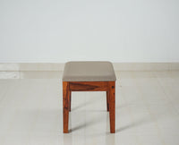 Frankfurt Sheesham Wood 1 Seater Dining Bench for Living Room Dining Room - Bench - Furniselan - Maple-Finish
