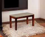 Freetown Sheesham Wood 2 Seater Dining Bench for Living Room