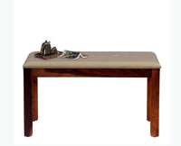 Freetown Sheesham Wood 2 Seater Dining Bench for Living Room - Bench - Furniselan - Rosewood-Fine-Finish