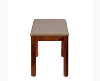 Freetown Sheesham Wood 2 Seater Dining Bench for Living Room - Bench - Furniselan - Rosewood-Fine-Finish