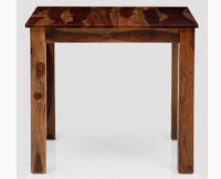 Freetown Sheesham Wood 4 Seater Dining Table Set with 4 Chair for Dining Room - Dining Set - Furniselan - Rustic-Teak-Finish