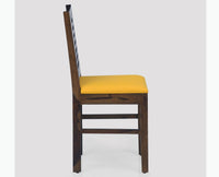 Freetown Sheesham Wood 4 Seater Dining Table Set with 4 Chair for Dining Room - Dining Set - Furniselan - Teak-Finish