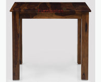 Freetown Sheesham Wood 4 Seater Dining Table Set with 4 Chair for Dining Room - Dining Set - Furniselan - Teak-Finish