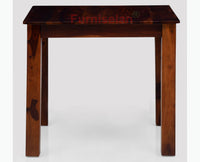 Freetown Sheesham Wood 4 Seater Dining Table Set with 4 Chair for Dining Room - Dining Set - Furniselan - Maple-Finish