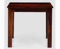 Freetown Sheesham Wood 4 Seater Dining Table Set with 4 Chair for Dining Room - Dining Set - Furniselan - Maple-Finish