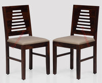 Freetown Sheesham Wood 4 Seater Dining Table Set with 4 Chair for Dining Room - Dining Set - Furniselan - Rosewood-Fine-Finish