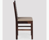 Freetown Sheesham Wood 4 Seater Dining Table Set with 4 Chair for Dining Room - Dining Set - Furniselan - Rosewood-Fine-Finish