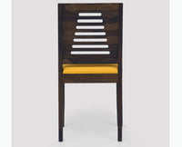 Freetown Sheesham Wood 4 Seater Dining Table Set with 4 Chair for Dining Room - Dining Set - Furniselan - Teak-Finish