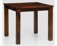 Freetown Sheesham Wood 4 Seater Dining Table Set with 4 Chair for Dining Room - Dining Set - Furniselan - Teak-Finish