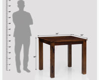Freetown Sheesham Wood 4 Seater Dining Table Set with 4 Chair for Dining Room - Dining Set - Furniselan - Teak-Finish