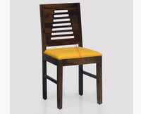 Freetown Sheesham Wood 4 Seater Dining Table Set with 4 Chair for Dining Room - Dining Set - Furniselan - Teak-Finish