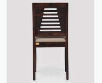 Freetown Sheesham Wood 6 Seater Dining Table Set with 6 Chair for Dining Room - Dining Set - Furniselan - Rosewood-Fine-Finish