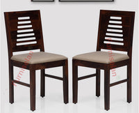 Freetown Sheesham Wood 6 Seater Dining Table Set with 6 Chair for Dining Room - Dining Set - Furniselan - Rosewood-Fine-Finish