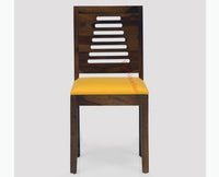 Freetown Sheesham Wood 6 Seater Dining Table Set with 6 Chair for Dining Room - Dining Set - Furniselan - Teak-Finish