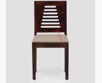Freetown Sheesham Wood 6 Seater Dining Table Set with 6 Chair for Dining Room - Dining Set - Furniselan - Rosewood-Fine-Finish