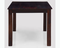 Freetown Sheesham Wood 6 Seater Dining Table Set with 6 Chair for Dining Room - Dining Set - Furniselan - Rosewood-Fine-Finish