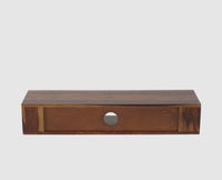 Gila Solid Wood Wall Hang TV Cabinet - Tv Cabinet - Furniselan - Teak-Finish