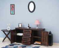 Godavari Sheesham Wood Sidebaord with Four Drawers & Two Doors - Sideboard - Furniselan