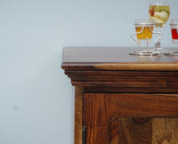 Godavari Sheesham Wood Sidebaord with Four Drawers & Two Doors - Sideboard - Furniselan