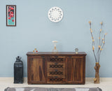Godavari Sheesham Wood Sideboard with Four Drawers & Two Doors