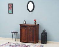 Godavari Sheesham Wood Sidebaord with Two Drawers & Doors - Sideboard - Furniselan