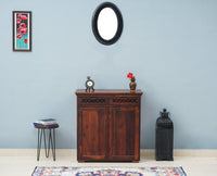 Godavari Sheesham Wood Sidebaord with Two Drawers & Doors - Sideboard - Furniselan