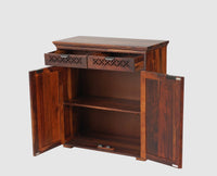 Godavari Sheesham Wood Sidebaord with Two Drawers & Doors - Sideboard - Furniselan