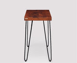 Hanoi Solid Wood Study Table Cum Console Table - Study Table - Furniselan - Maple-Finish