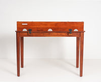 Hyderabad Study Laptop Table With USB Connector - Study Table - Furniselan - Maple-Finish
