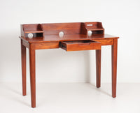 Hyderabad Study Laptop Table With USB Connector - Study Table - Furniselan - Maple-Finish