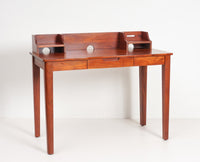 Hyderabad Study Laptop Table With USB Connector - Study Table - Furniselan - Maple-Finish