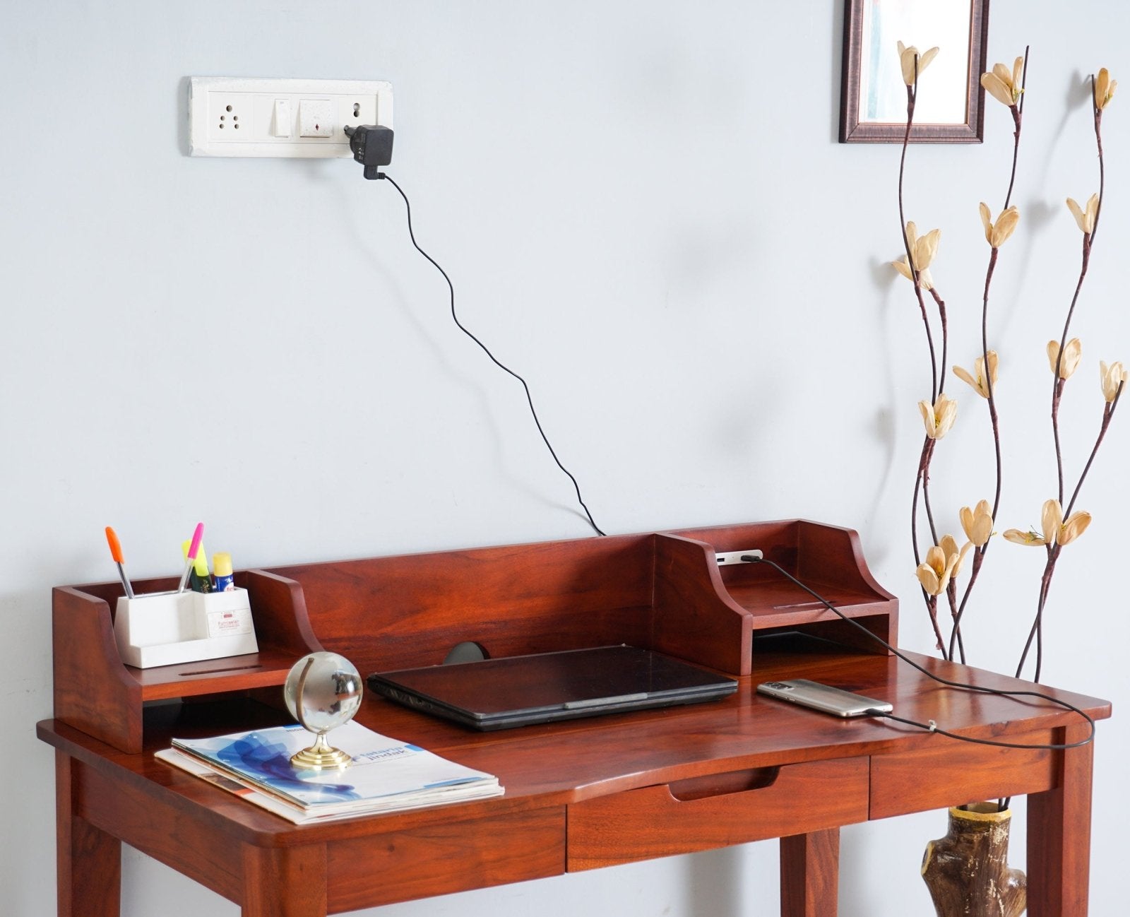 Hyderabad Study Laptop Table With USB Connector
