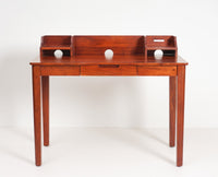 Hyderabad Study Laptop Table With USB Connector - Study Table - Furniselan - Maple-Finish