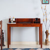 Hyderabad Study Laptop Table With USB Connector - Study Table - Furniselan - Maple-Finish