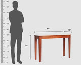 Hyderabad Study Table - Study Table - Furniselan - Maple-Finish