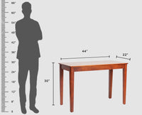 Hyderabad Study Table - Study Table - Furniselan - Maple-Finish