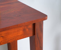 Hyderabad Study Table with one Drawer - Study Table - Furniselan - Maple-Finish