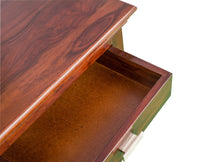 Jacksonville Wooden Three Drawers Bedside Table-Teak Finish - Bedside Table - Furniselan-Teak-Finish