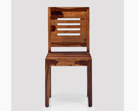 Jaipur Sheesham Wood 4 Seater Dining Table Set with 2 Chair & Bench For Dining Room - Dining Set - Furniselan - Teak-Finish