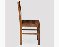Jaipur Sheesham Wood 4 Seater Dining Table Set with 2 Chair & Bench For Dining Room - Dining Set - Furniselan - Teak-Finish