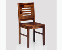 Jaipur Sheesham Wood 4 Seater Dining Table Set with 2 Chair & Bench For Dining Room - Dining Set - Furniselan - Teak-Finish