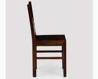 Jaipur Sheesham Wood 4 Seater Dining Table Set with 4 Chair for Dining Room - Dining Set - Furniselan - Rosewood-Fine-Finish