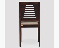 Jaipur Sheesham Wood 4 Seater Dining Table Set with 4 Chair for Dining Room - Dining Set - Furniselan - Rosewood-Fine-Finish
