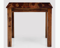 Jaipur Sheesham Wood 4 Seater Dining Table Set with 4 Chair for Dining Room - Dining Set - Furniselan - Rustic-Teak-Finish