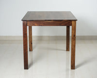 Jaipur Sheesham Wood 4 Seater Dining Table Set with 4 Chair for Dining Room - Dining Set - Furniselan - Teak-Finish